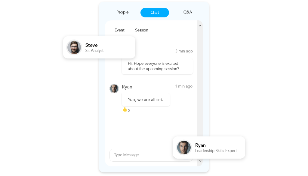 1:1 Attendee Networking