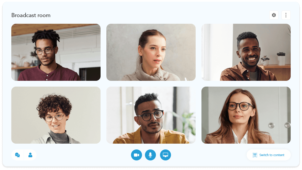 Self-service live streaming