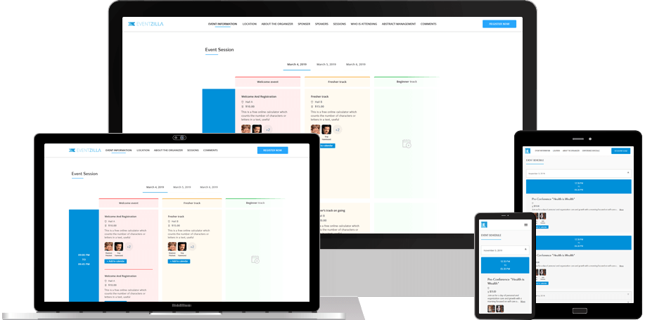 Access your Schedule from Any Device