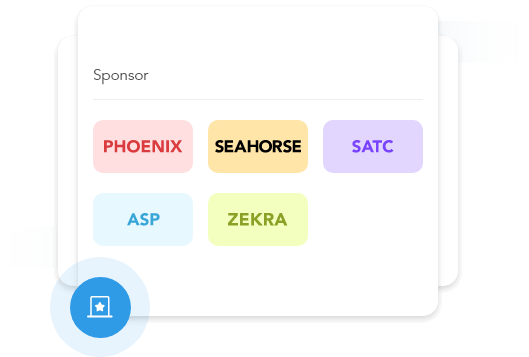 An event hub page to add more value for sponsors