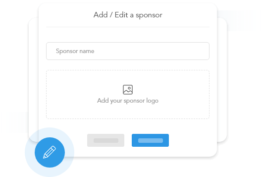 A lot of sponsorship options to choose from